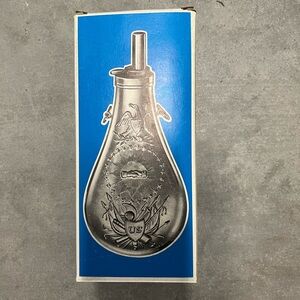 US Military Flask with Blue Background #563